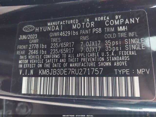 2024 HYUNDAI TUCSON SEL 9
