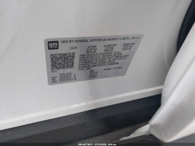 2026 GMC TERRAIN FWD ELEVATION 9