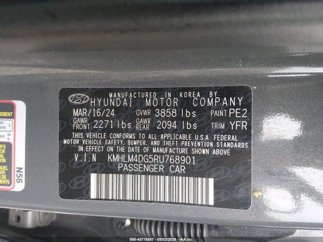 2024 HYUNDAI ELANTRA SEL 9