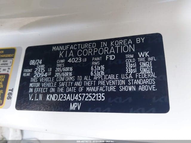 2025 KIA SOUL S 9