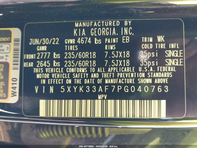 2023 KIA SPORTAGE EX 9