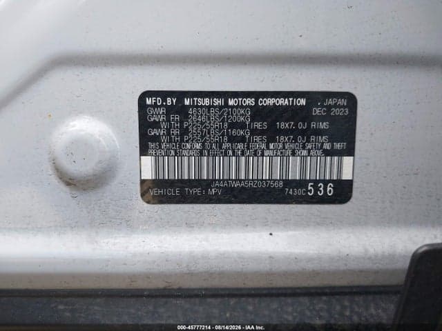 2024 MITSUBISHI ECLIPSE CROSS SE S-AWC 9