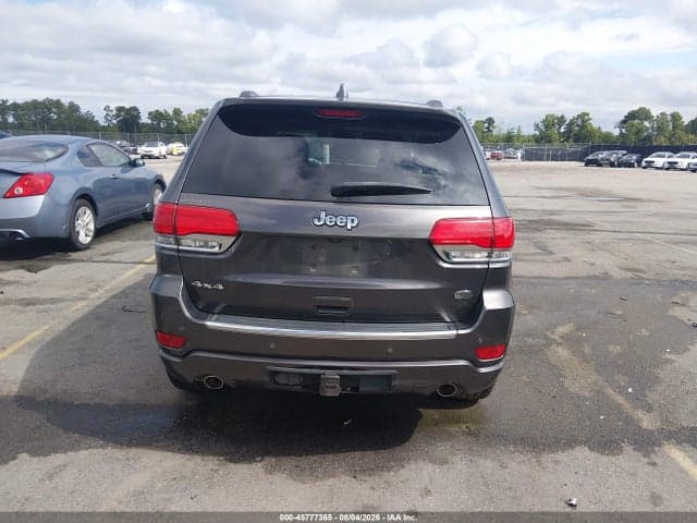 2017 JEEP GRAND CHEROKEE OVERLAND 16