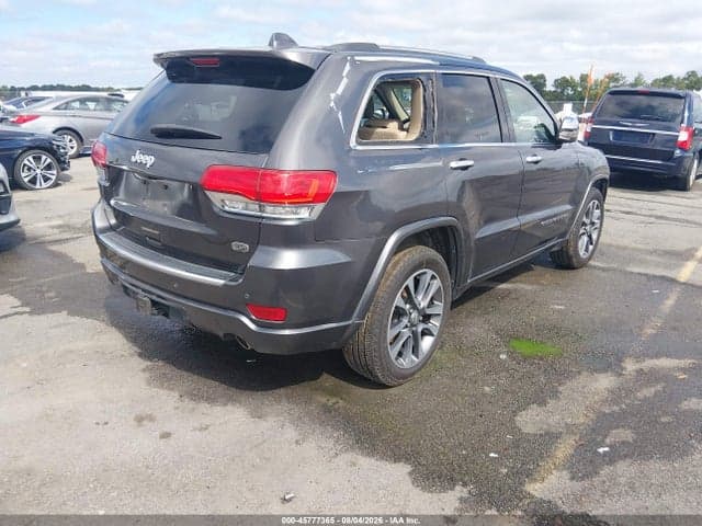 2017 JEEP GRAND CHEROKEE OVERLAND 4