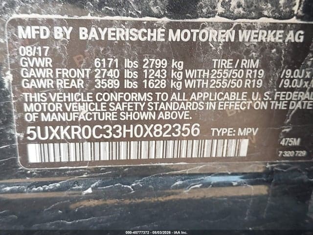 2017 BMW X5 XDRIVE35I 9
