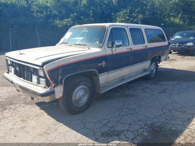 1986 CHEVROLET SUBURBAN C2 2