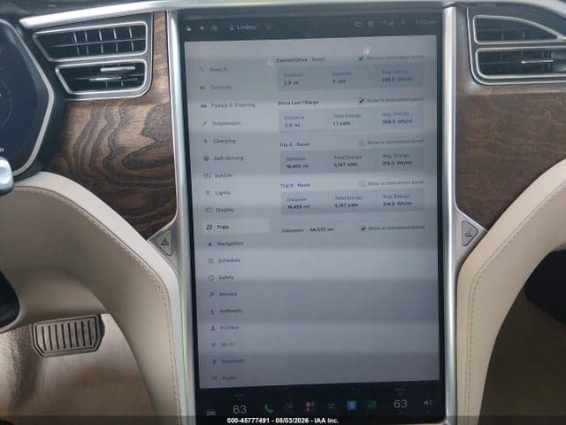 2018 TESLA MODEL S 100D/75D/P100D 7