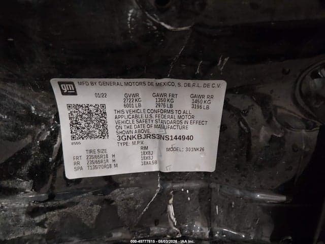 2022 CHEVROLET BLAZER AWD 3LT 9