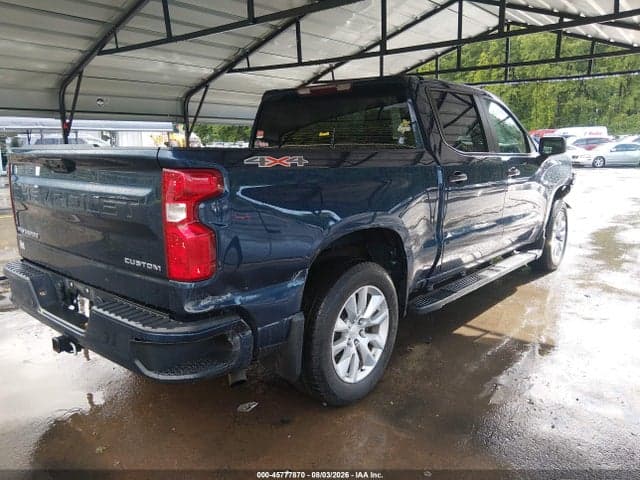 2022 CHEVROLET SILVERADO 1500 4WD SHORT BED CUSTOM 4