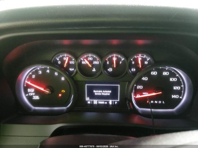 2022 CHEVROLET SILVERADO 1500 4WD SHORT BED CUSTOM 7