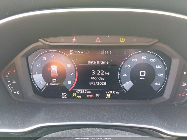 2020 AUDI Q3 PREMIUM 45 TFSI QUATTRO TIPTRONIC 7