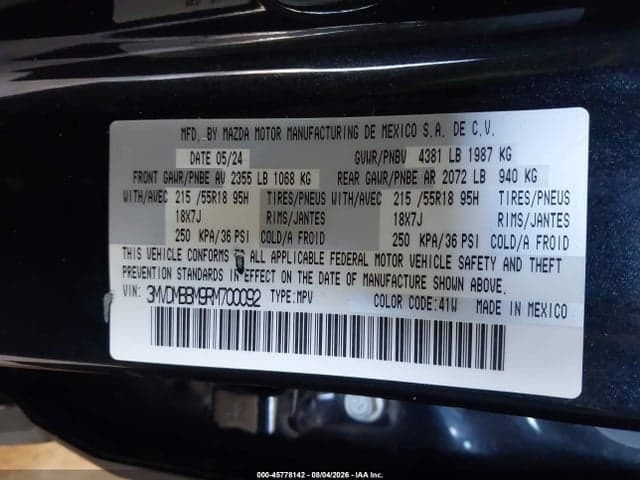 2024 MAZDA CX-30 2.5 S SELECT SPORT 9