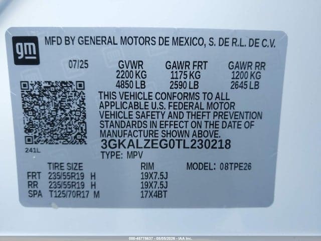 2026 GMC TERRAIN AWD DENALI 9