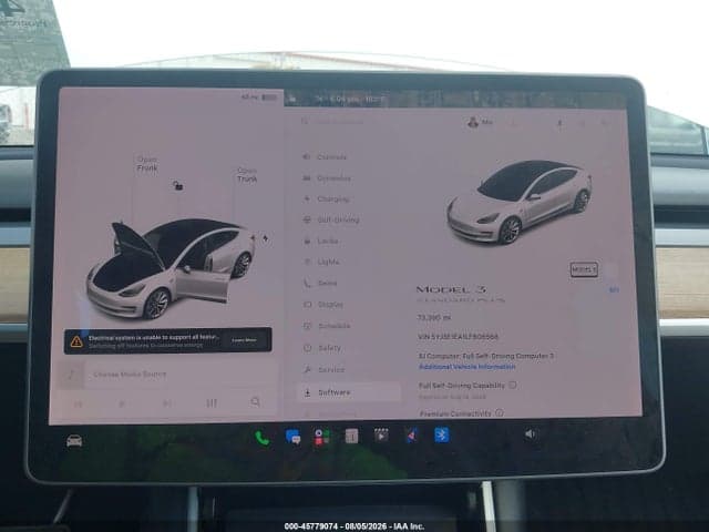 2020 TESLA MODEL 3 STANDARD RANGE PLUS REAR-WHEEL DRIVE/STANDARD RANGE REAR-WHEEL DRIVE 7