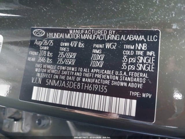 2026 HYUNDAI TUCSON SE 9