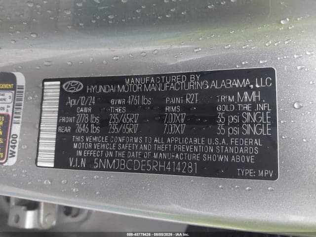 2024 HYUNDAI TUCSON SEL 9