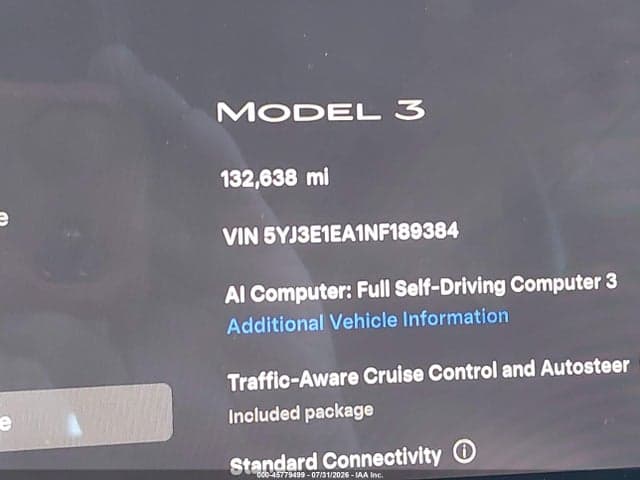 2022 TESLA MODEL 3 REAR-WHEEL DRIVE 14