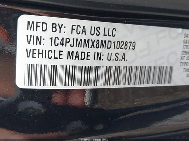 2021 JEEP CHEROKEE LATITUDE LUX 4X4 9