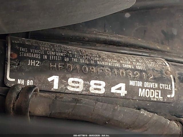 1984 HONDA NH80 10