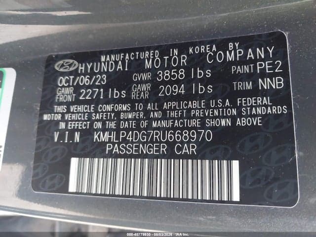 2024 HYUNDAI ELANTRA LIMITED 9
