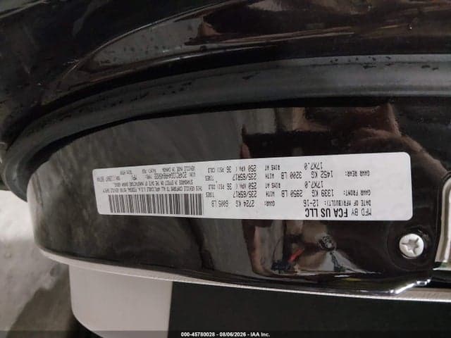 2017 CHRYSLER PACIFICA TOURING 9