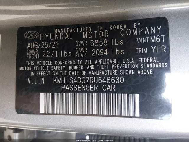 2024 HYUNDAI ELANTRA SEL 9