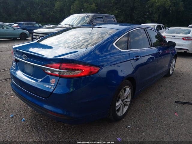 2018 FORD FUSION HYBRID SE 4
