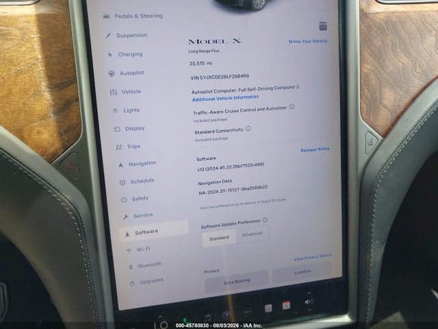 2020 TESLA MODEL X 18