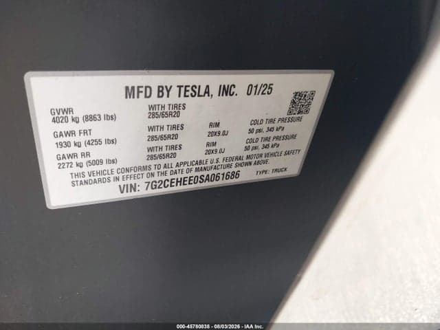 2025 TESLA CYBERTRUCK CYBERBEAST 9