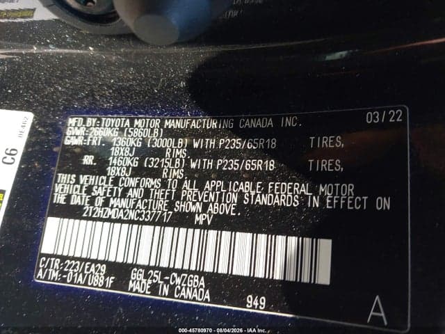2022 LEXUS RX 350 9