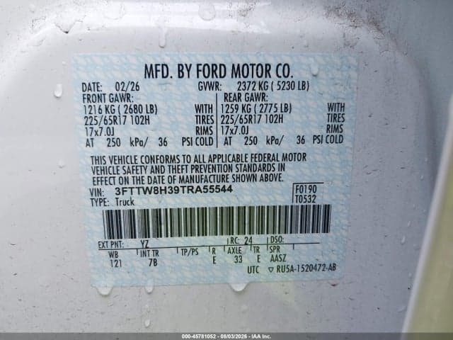 2026 FORD MAVERICK XLT 9