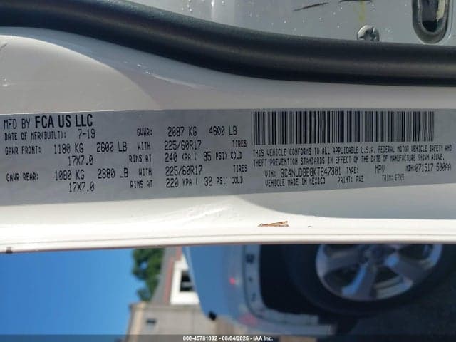 2019 JEEP COMPASS LATITUDE 4X4 9