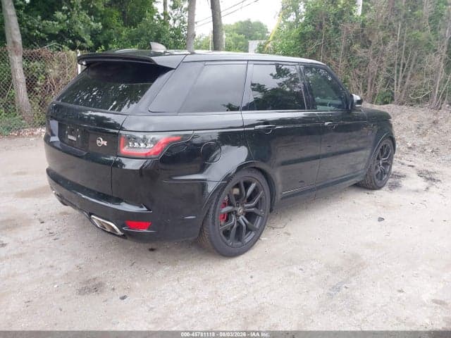 2018 LAND ROVER RANGE ROVER SPORT SVR 4