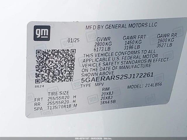 2025 BUICK ENCLAVE PREFERRED FWD 9