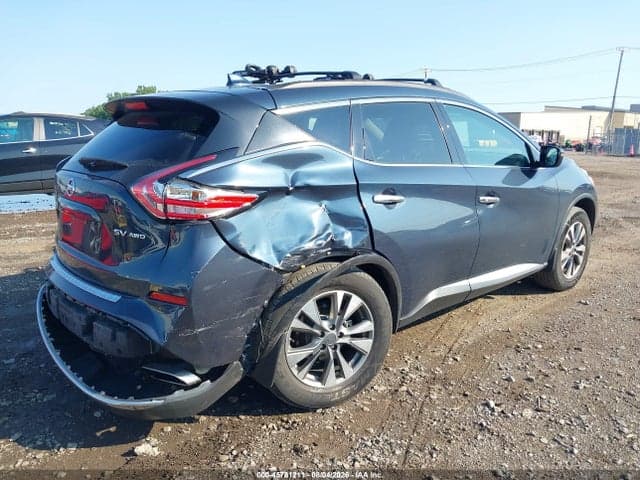 2017 NISSAN MURANO SV 4