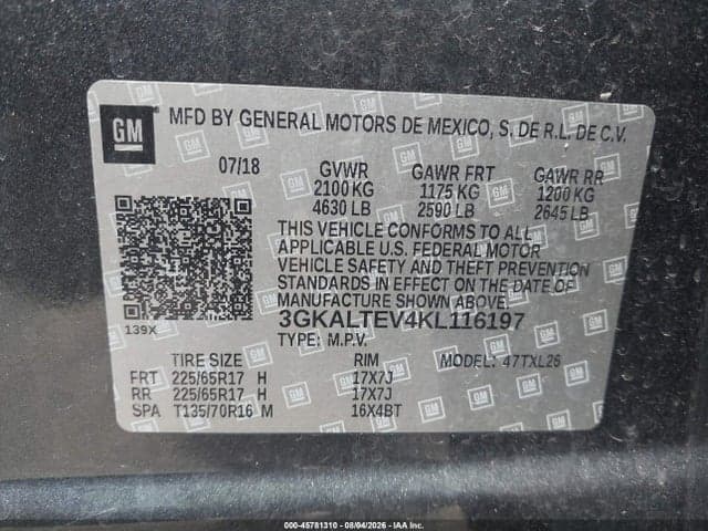 2019 GMC TERRAIN SLE 9