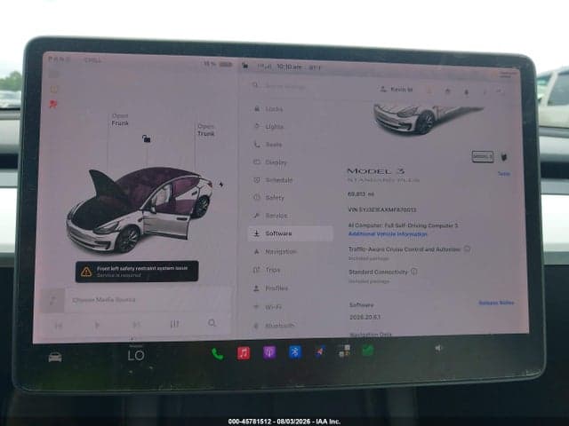 2021 TESLA MODEL 3 STANDARD RANGE PLUS REAR-WHEEL DRIVE 7