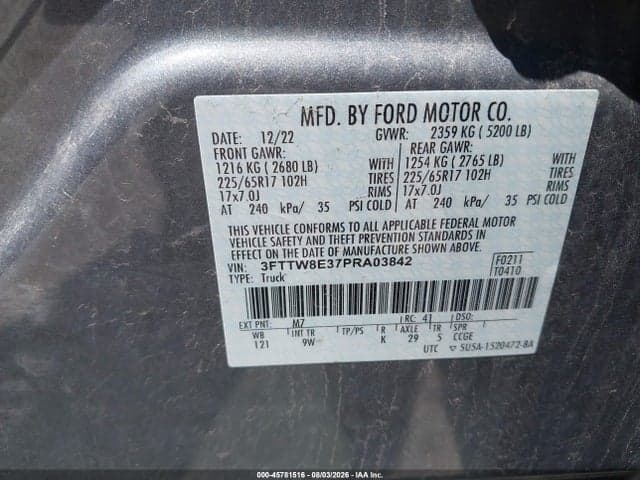 2023 FORD MAVERICK XL 9