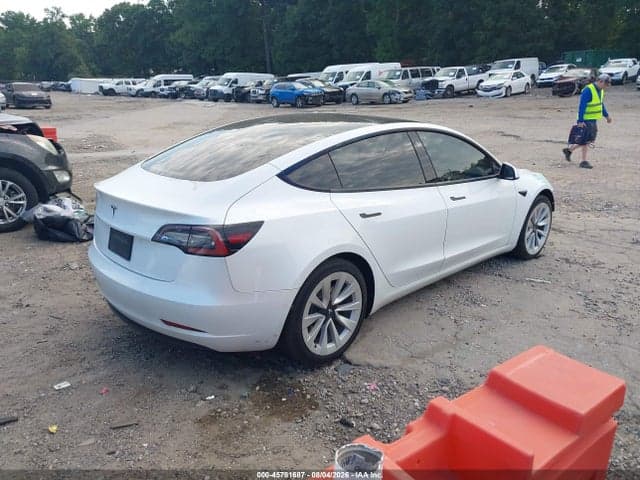 2021 TESLA MODEL 3 STANDARD RANGE PLUS REAR-WHEEL DRIVE 4