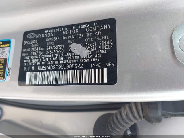 2025 HYUNDAI PALISADE SEL PREMIUM 9
