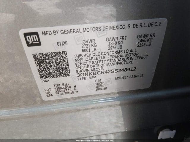 2025 CHEVROLET BLAZER FWD 2LT 9
