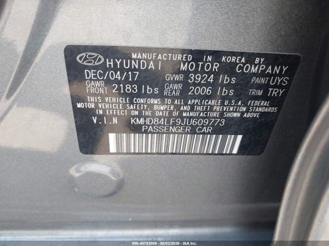 2018 HYUNDAI ELANTRA VALUE EDITION 9