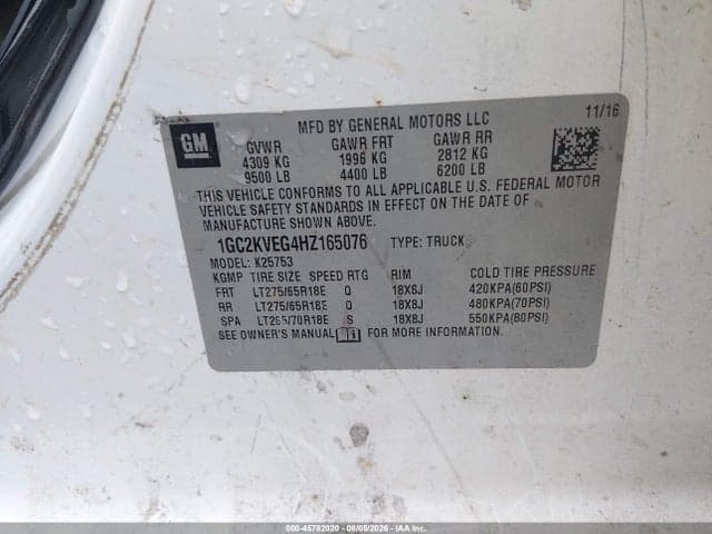 2017 CHEVROLET SILVERADO 2500HD LT 9