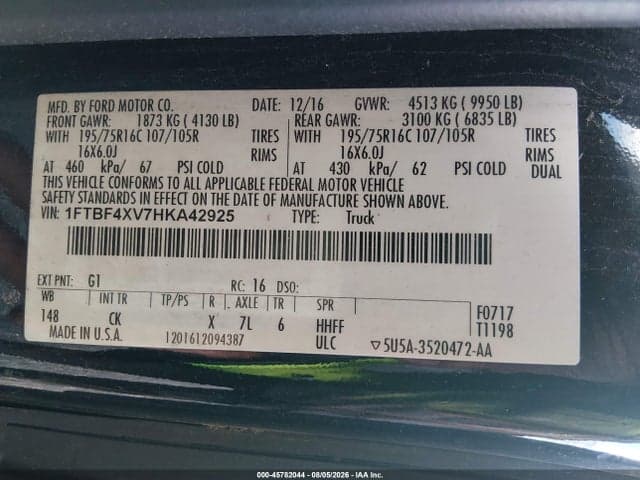 2017 FORD TRANSIT-350 8