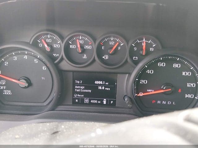 2025 CHEVROLET SILVERADO 1500 4WD STANDARD BED WT 15