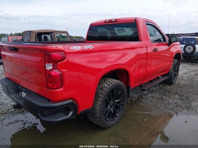 2025 CHEVROLET SILVERADO 1500 4WD STANDARD BED WT 4