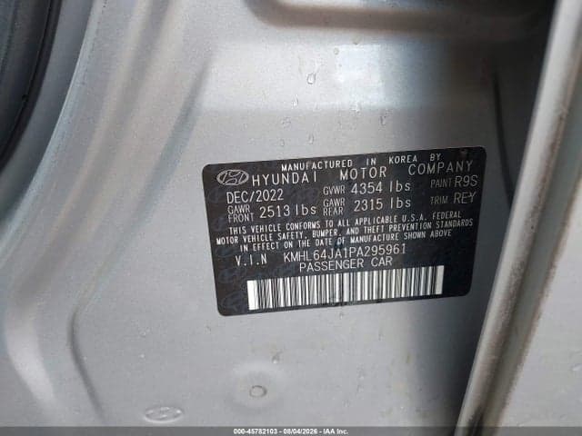 2023 HYUNDAI SONATA SEL 9