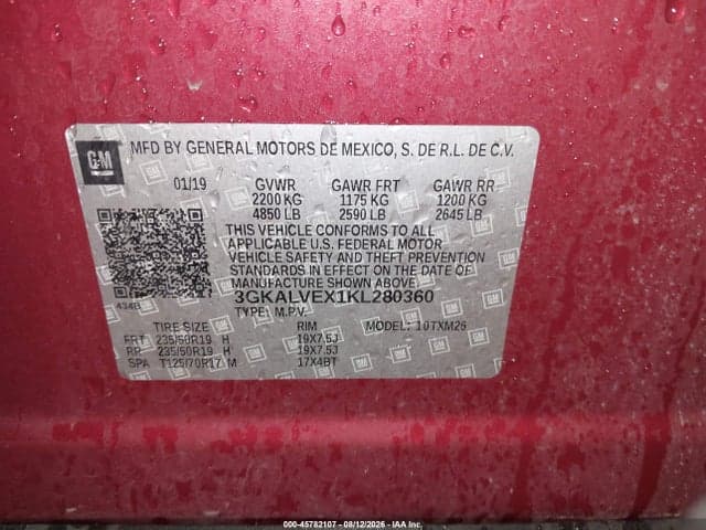 2019 GMC TERRAIN SLT 9