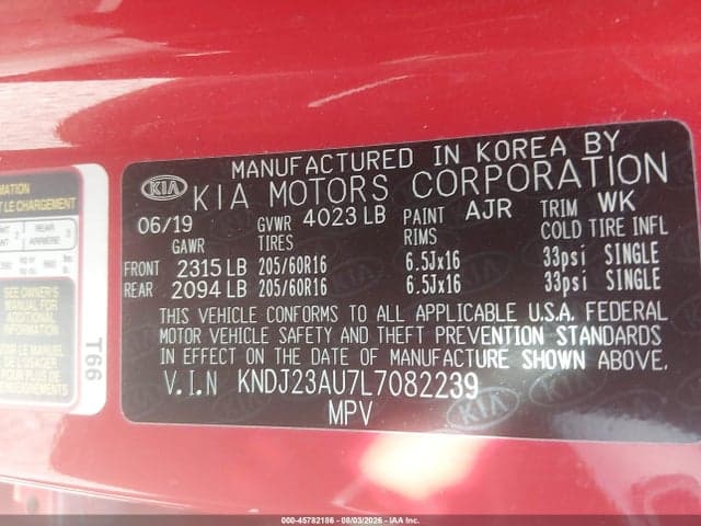2020 KIA SOUL LX 9