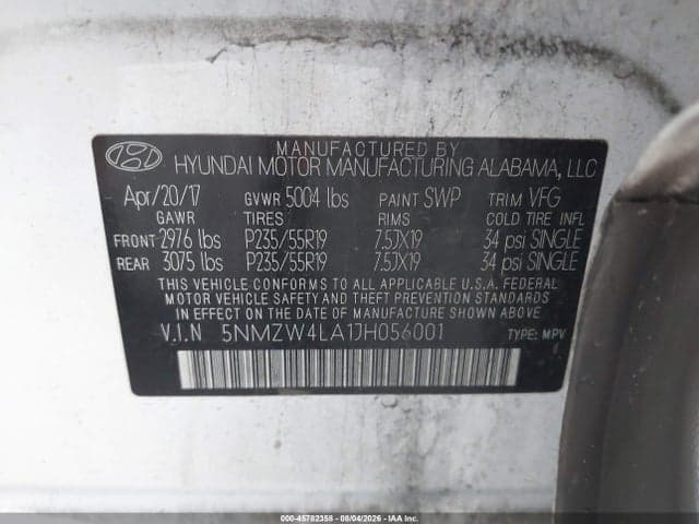 2018 HYUNDAI SANTA FE SPORT 2.0T ULTIMATE 9